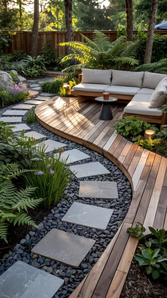 59 Curved Patio Ideas 2026 For Stylish Modern Outdoor Living