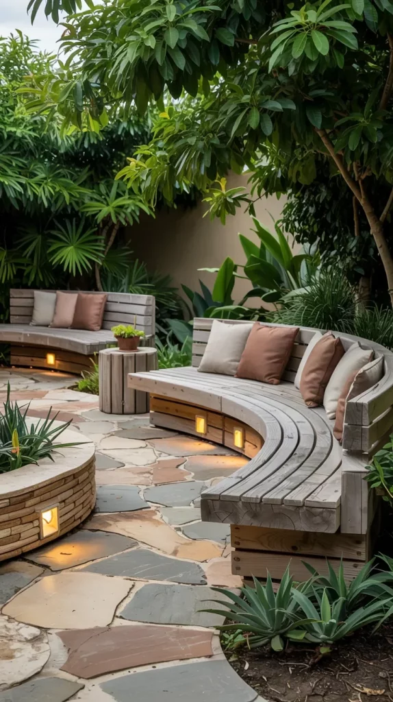 58 Curved Outdoor Seating 2026 Ideas For Stylish Backyard Living
