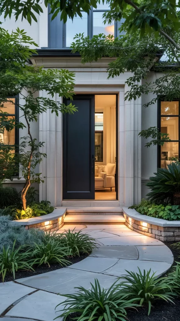 60 Curved Pathways And Entryways 2026 For Elegant Outdoor Design