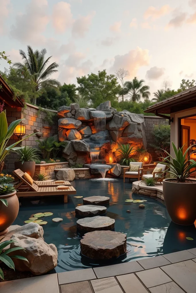 57 Spa Backyard Ideas 2026 For A Relaxing Luxury Outdoor Retreat