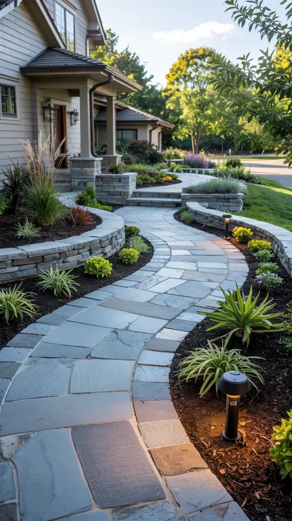 53 Curved Front Entrance Landscaping 2026 Ideas For Elegant Curb Appeal