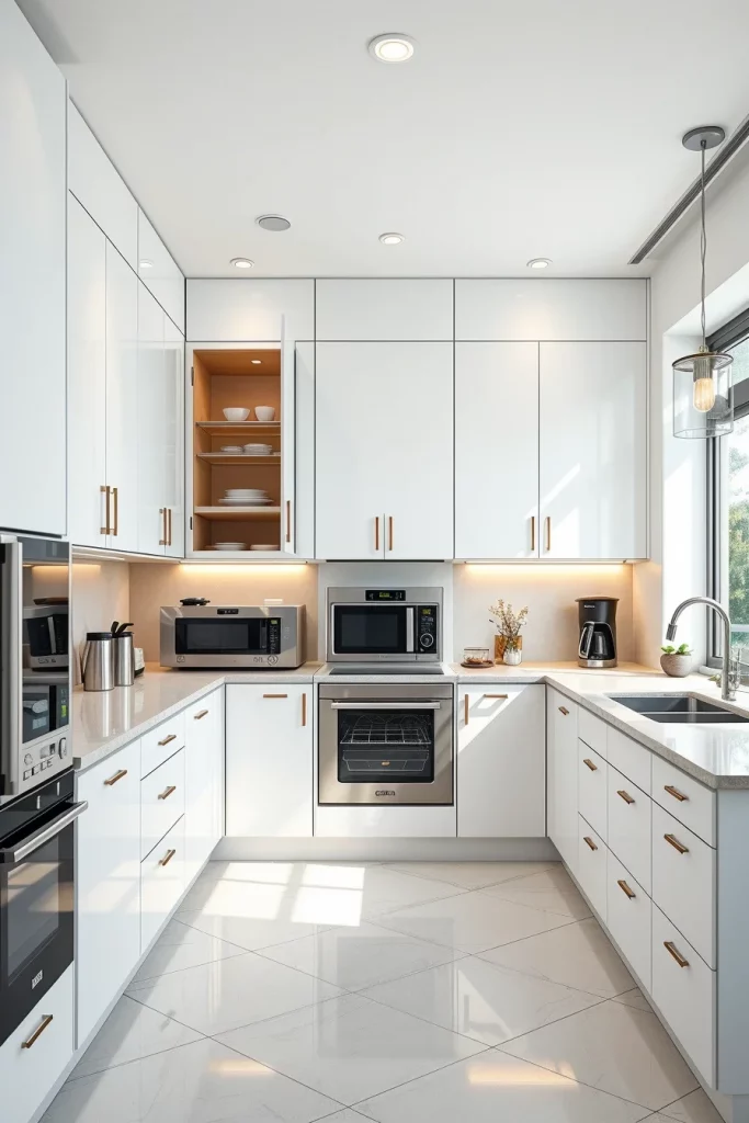 57 White Modern Kitchen Storage Design Ideas For A Stylish And Organized Home