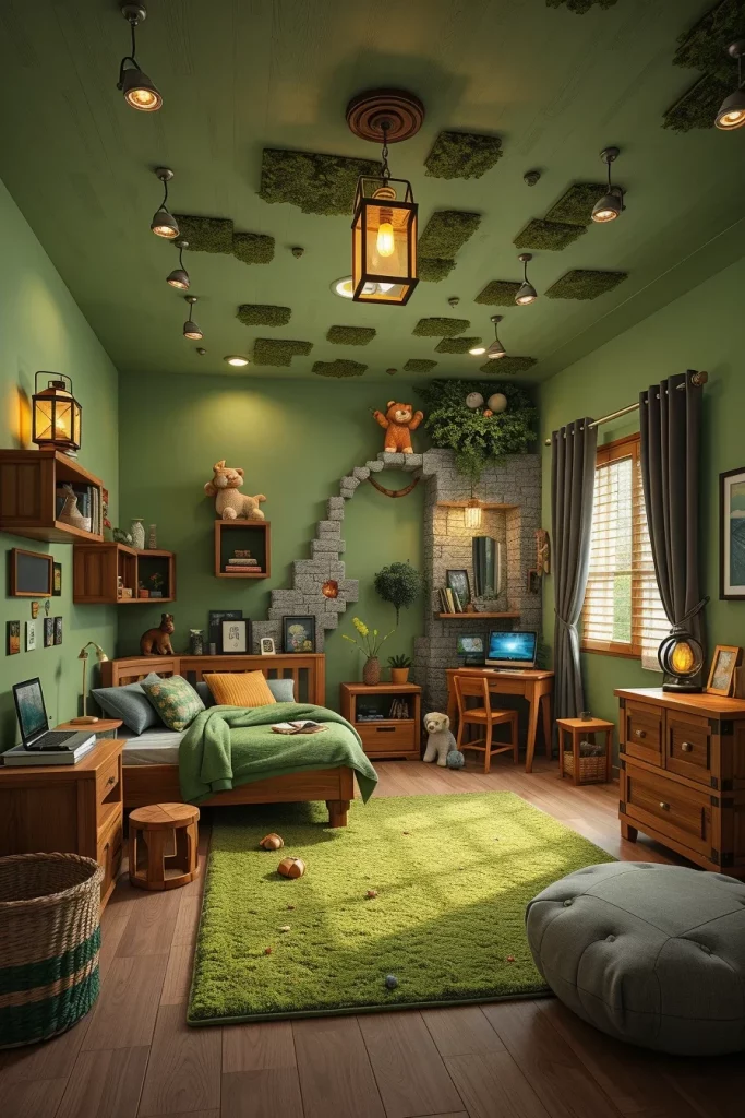 58 Minecraft Bedroom Makeover For Boys Ideas That Look Fun And Creative