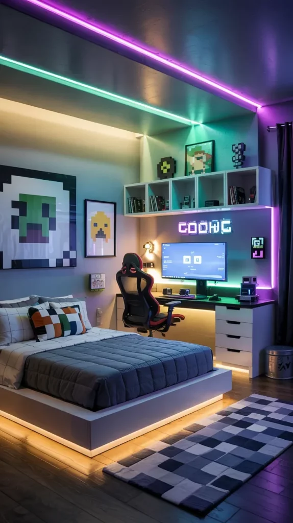 58 Creative Minecraft Bedroom Themes For The Ultimate Gamer Space