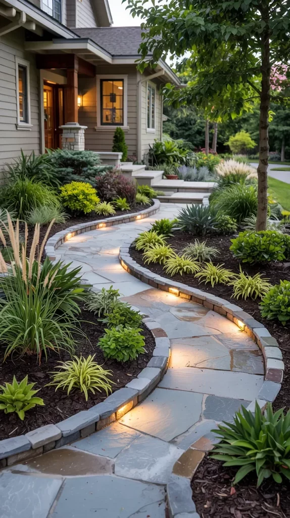 53 Curved Front Entrance Landscaping 2026 Ideas For Elegant Curb Appeal