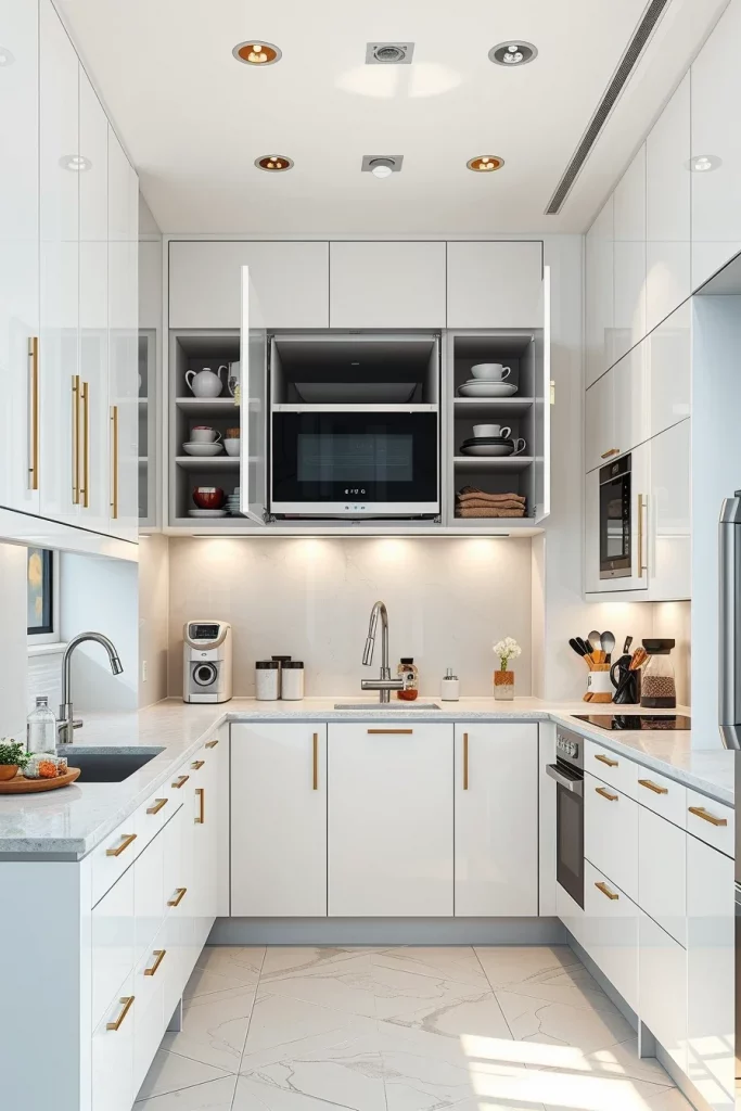 57 White Modern Kitchen Storage Design Ideas For A Stylish And Organized Home