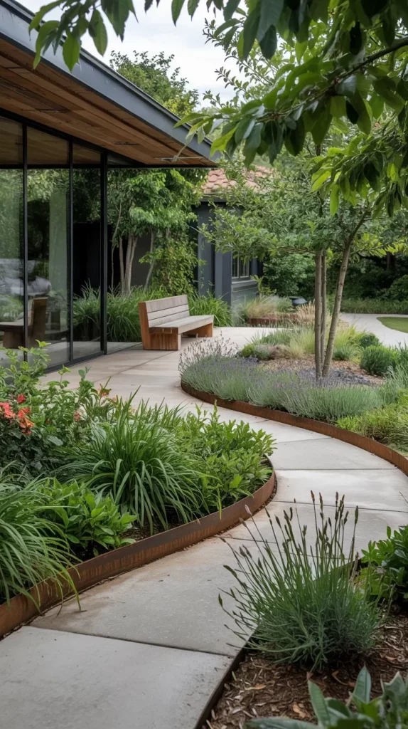 60 Curved Pathways And Entryways 2026 For Elegant Outdoor Design