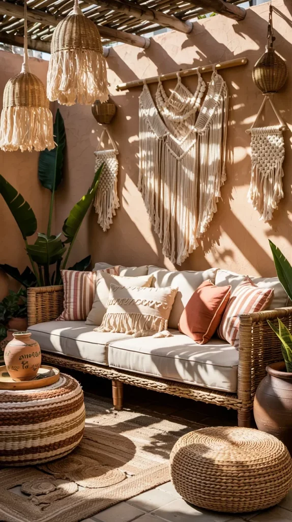58 Boho And Cozy Patio Setups 2026 For A Stylish Outdoor Retreat