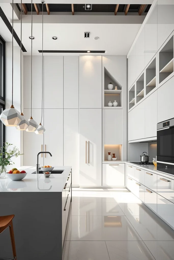 57 White Modern Kitchen Storage Design Ideas For A Stylish And Organized Home