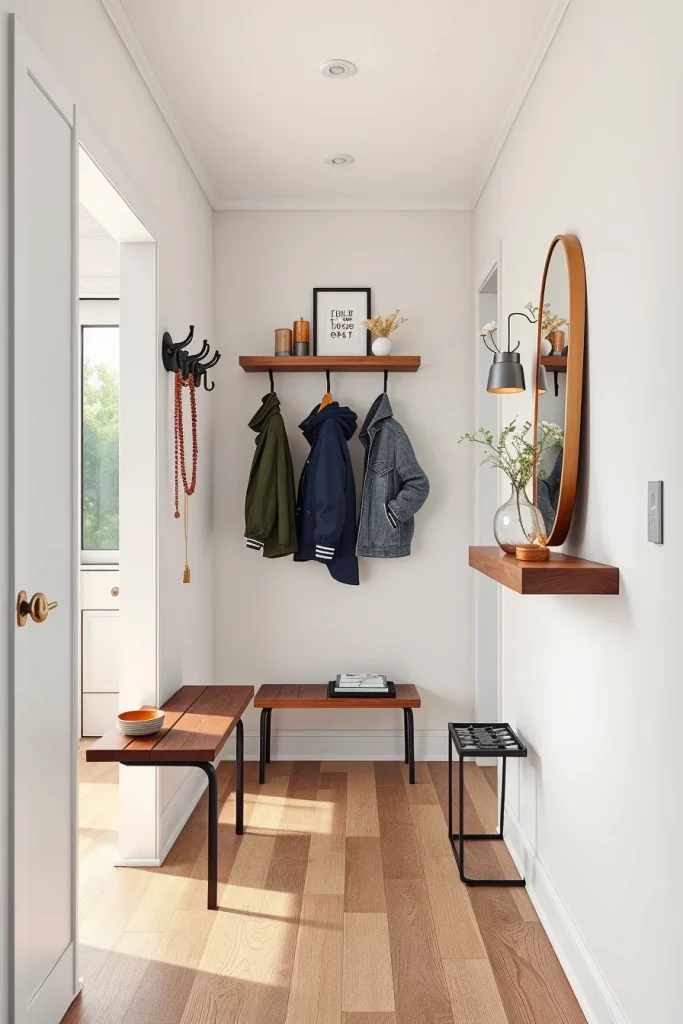 55 Small Hallway Bench Decor Ideas For A Stylish And Functional Entryway