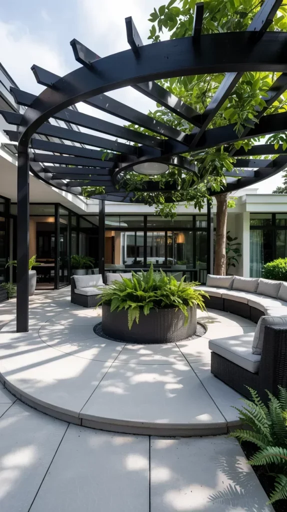 57 Circular Patio Ideas 2026 for Stylish Modern Outdoor Living