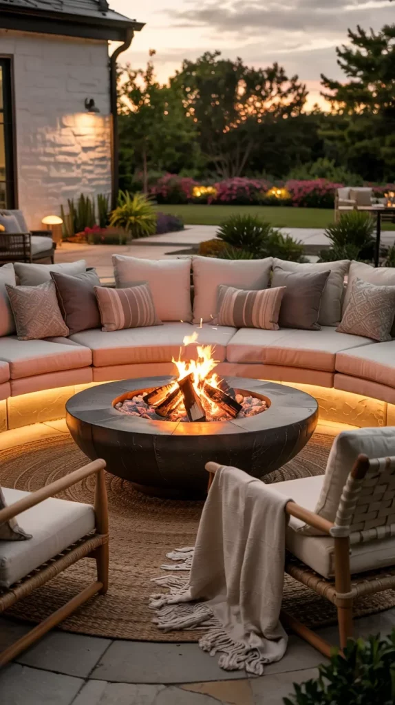 58 Curved Outdoor Seating 2026 Ideas For Stylish Backyard Living
