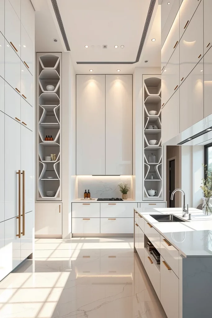 57 White Modern Kitchen Storage Design Ideas For A Stylish And Organized Home