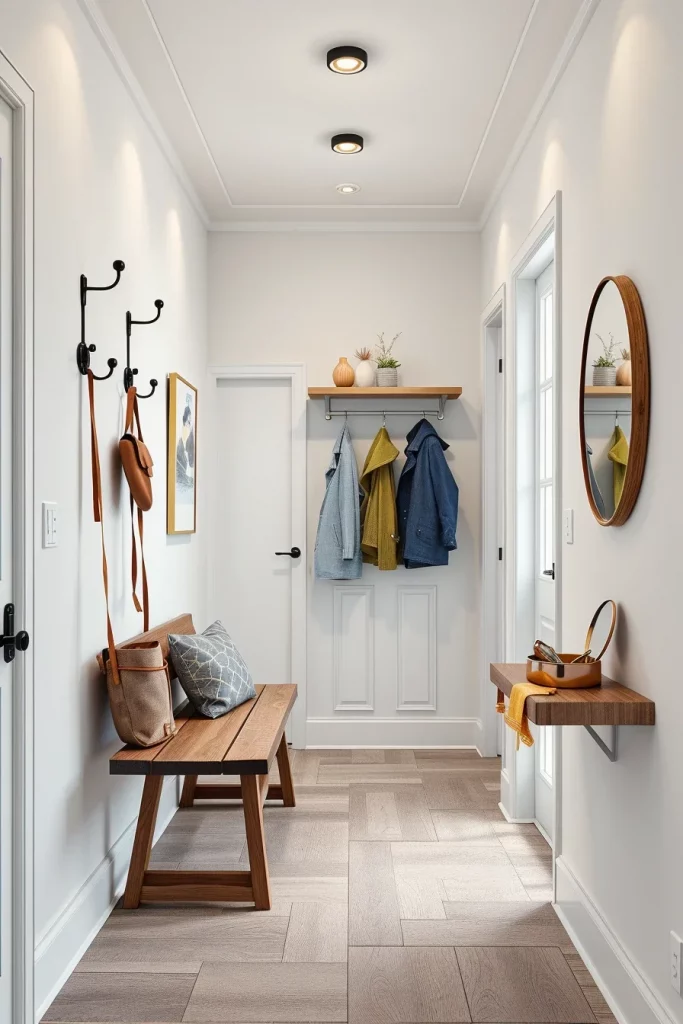 55 Small Hallway Bench Decor Ideas For A Stylish And Functional Entryway