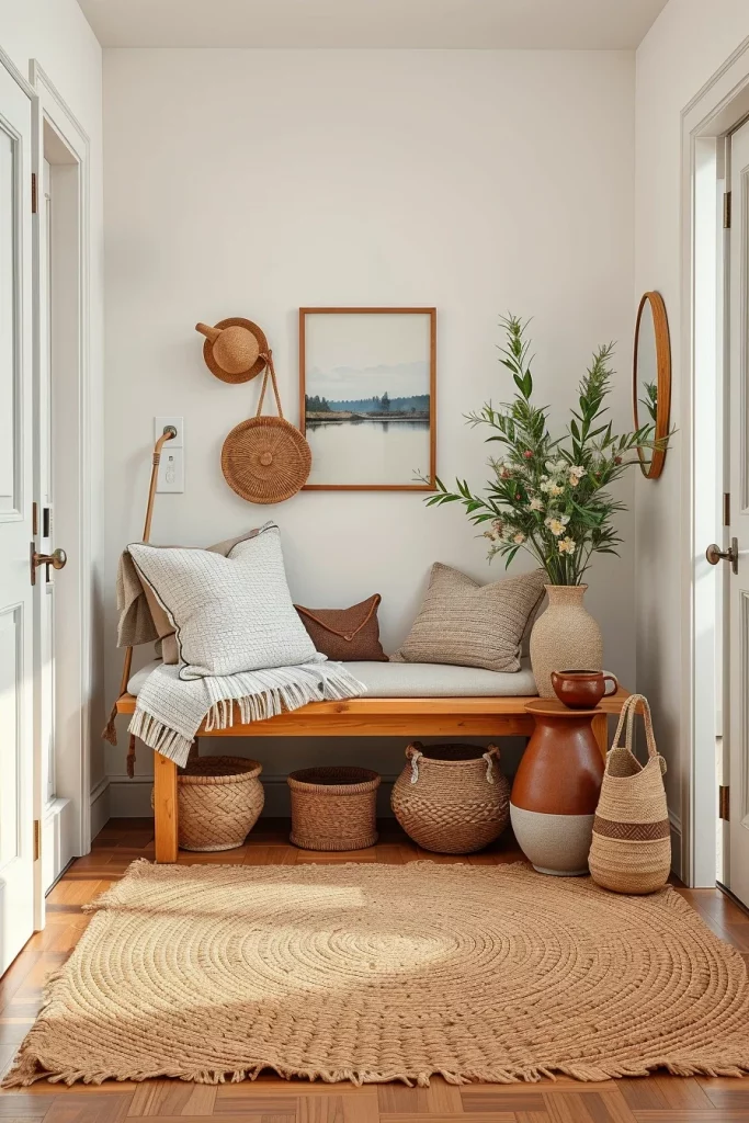 55 Small Hallway Bench Decor Ideas For A Stylish And Functional Entryway