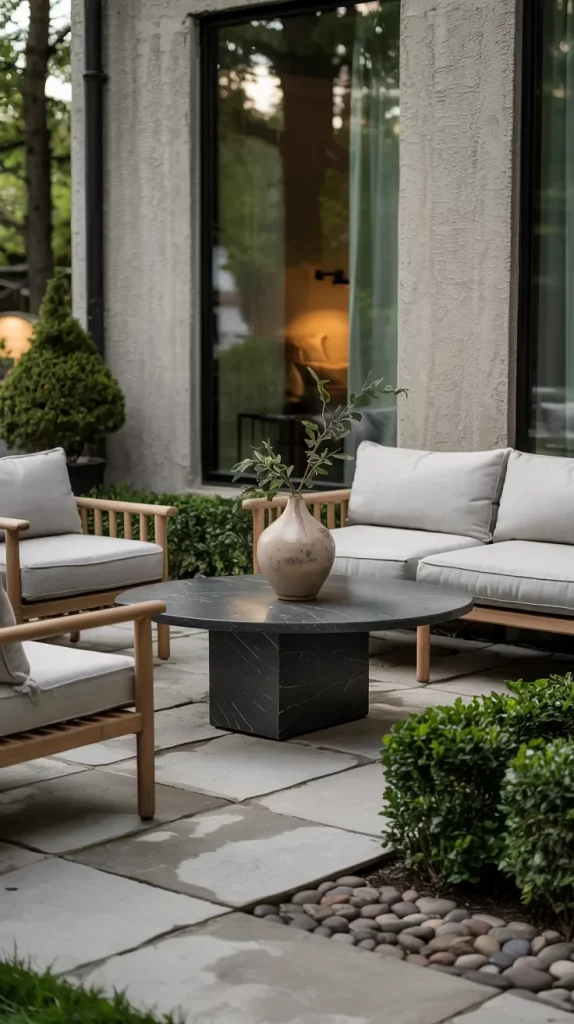 59 Curved Patio Ideas 2026 For Stylish Modern Outdoor Living