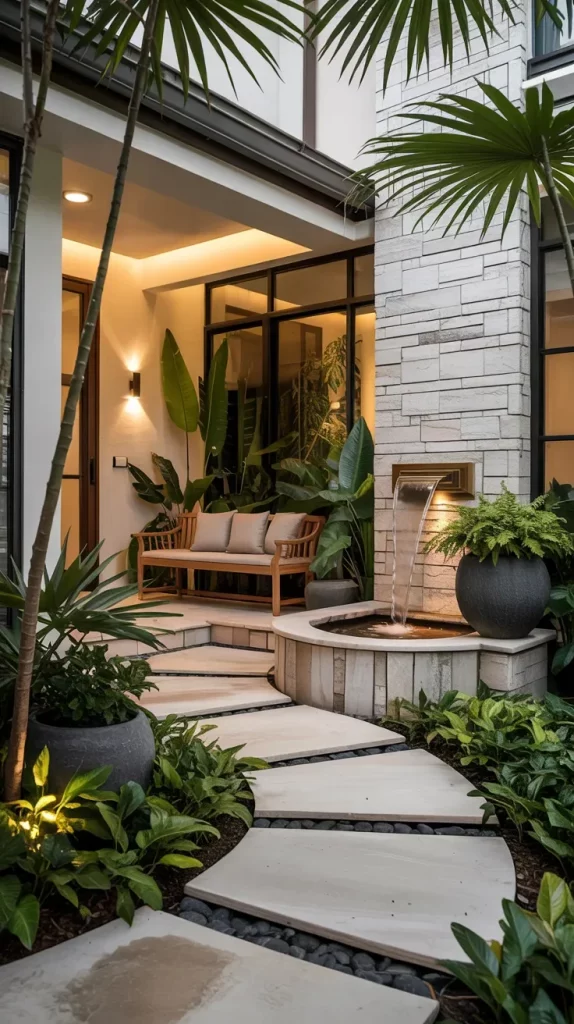 60 Curved Pathways And Entryways 2026 For Elegant Outdoor Design