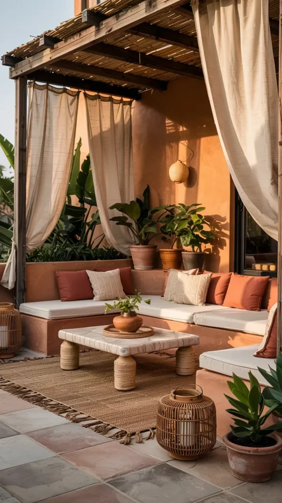 58 Boho And Cozy Patio Setups 2026 For A Stylish Outdoor Retreat