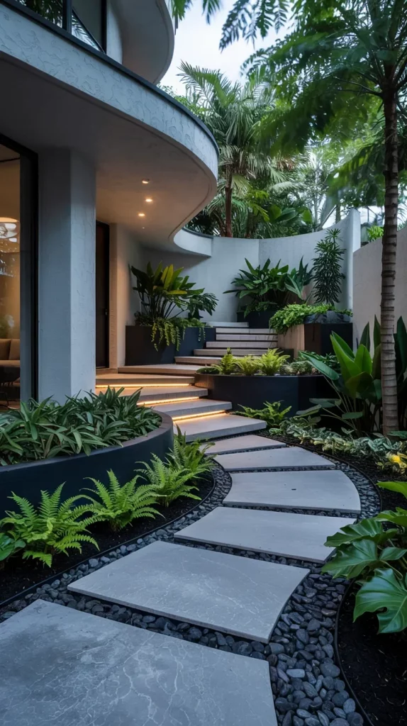 53 Curved Front Entrance Landscaping 2026 Ideas For Elegant Curb Appeal
