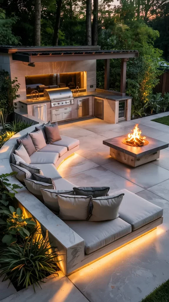 58 Curved Outdoor Seating 2026 Ideas For Stylish Backyard Living