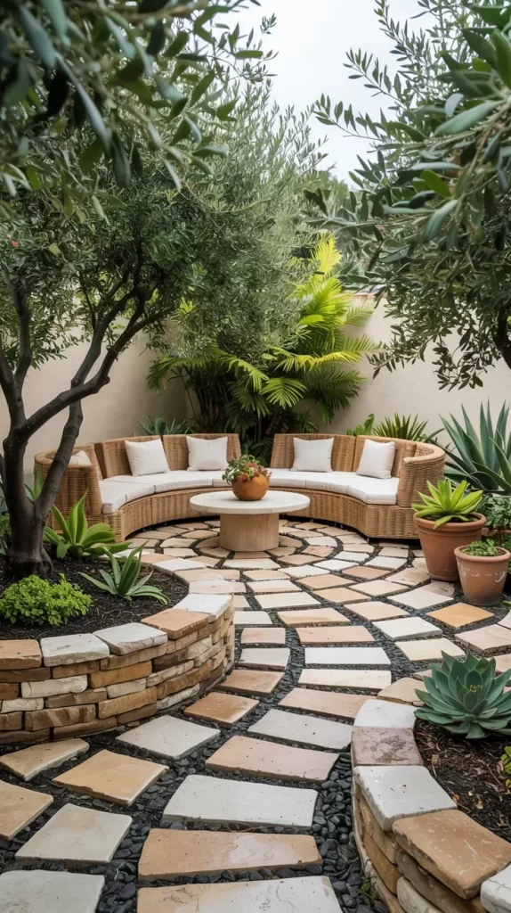 57 Circular Patio Ideas 2026 for Stylish Modern Outdoor Living