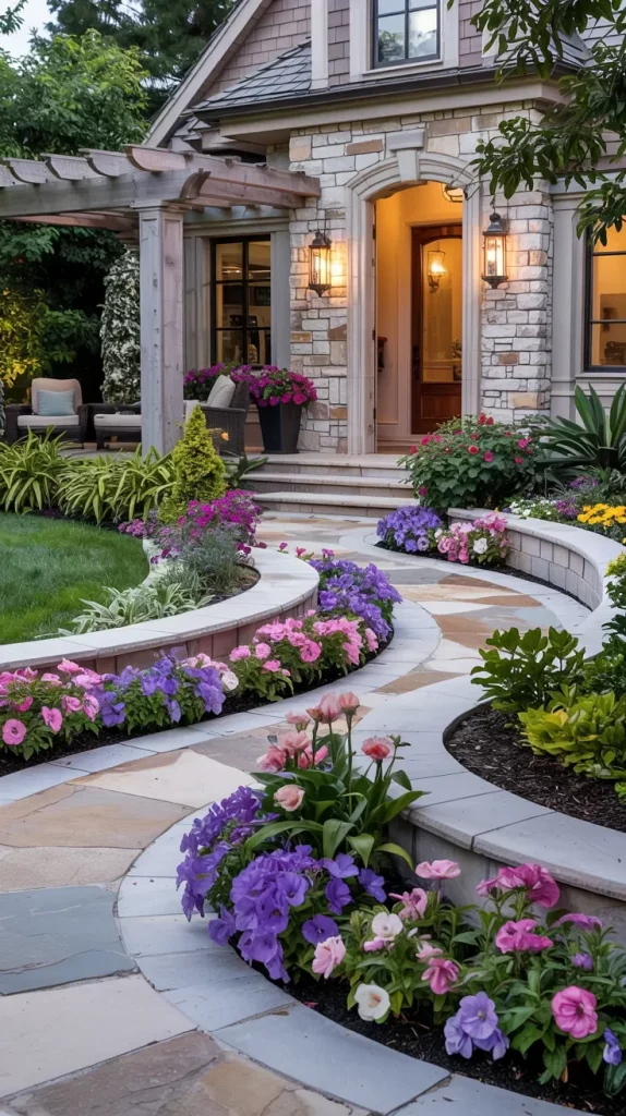 53 Curved Front Entrance Landscaping 2026 Ideas For Elegant Curb Appeal
