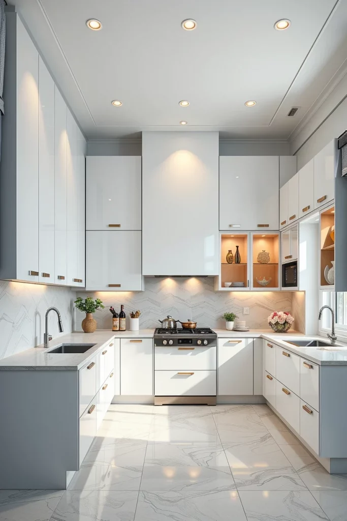 57 White Modern Kitchen Storage Design Ideas For A Stylish And Organized Home