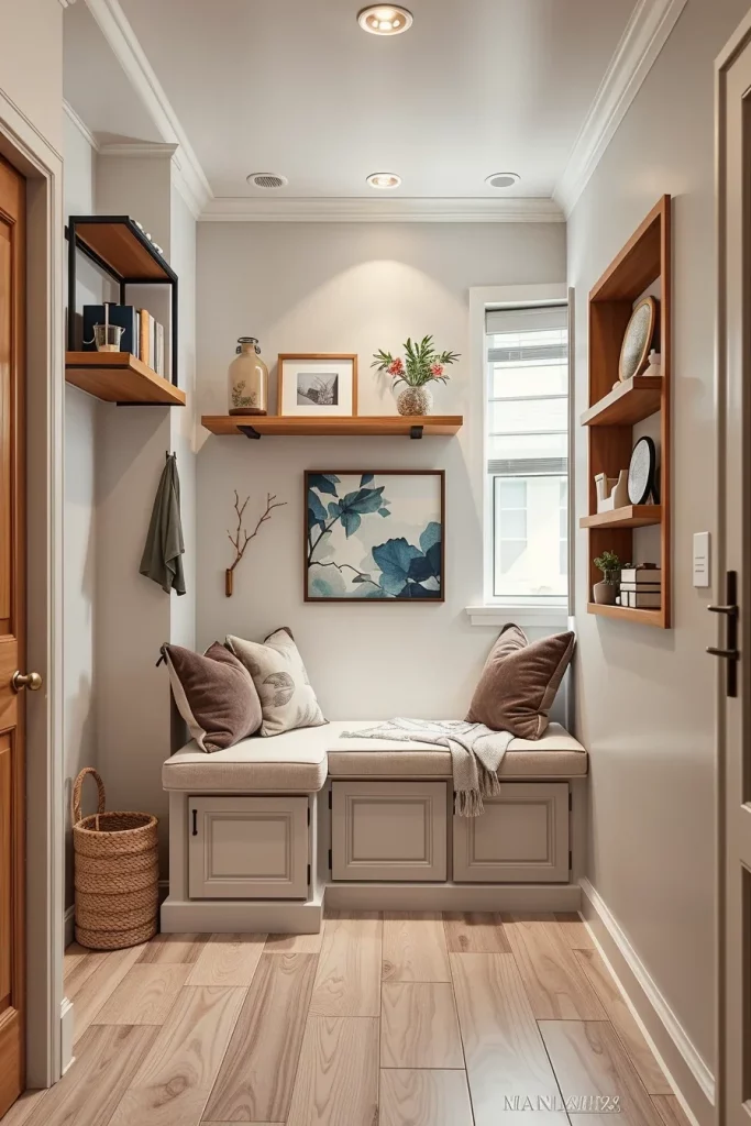 55 Small Hallway Bench Decor Ideas For A Stylish And Functional Entryway