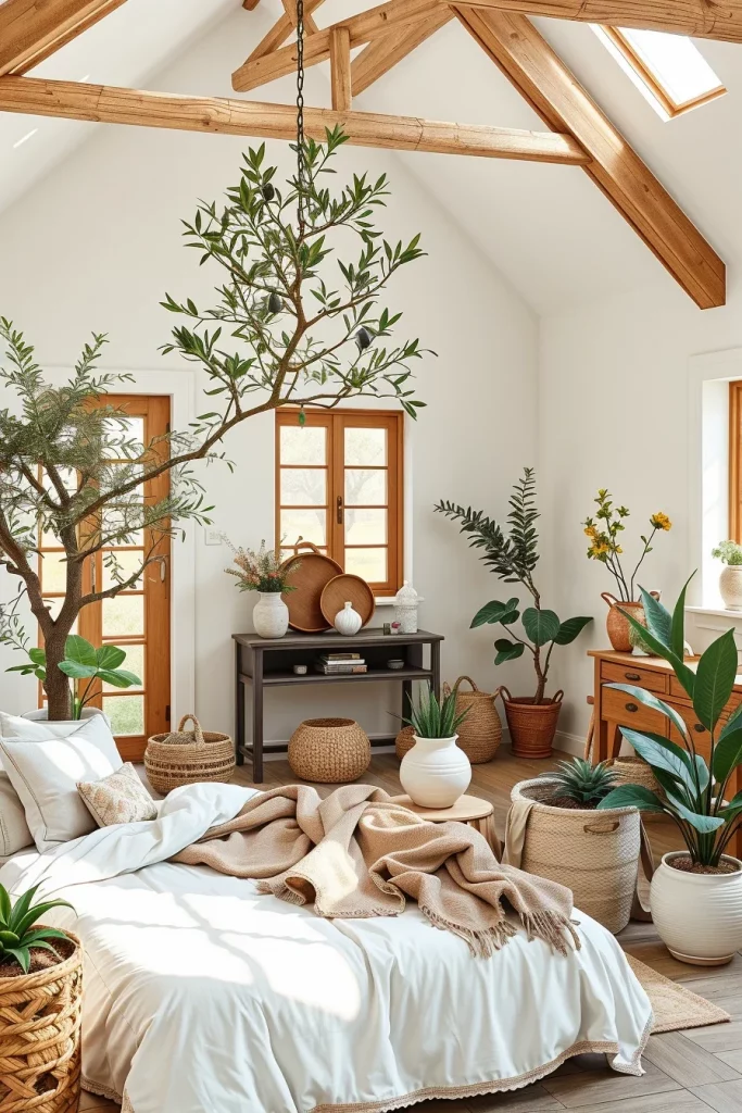 60 Cozy Farmhouse Barndominium Bedroom Decor Ideas For A Warm Rustic Retreat