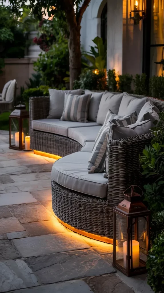 58 Curved Outdoor Seating 2026 Ideas For Stylish Backyard Living