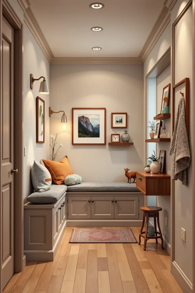 55 Small Hallway Bench Decor Ideas For A Stylish And Functional Entryway