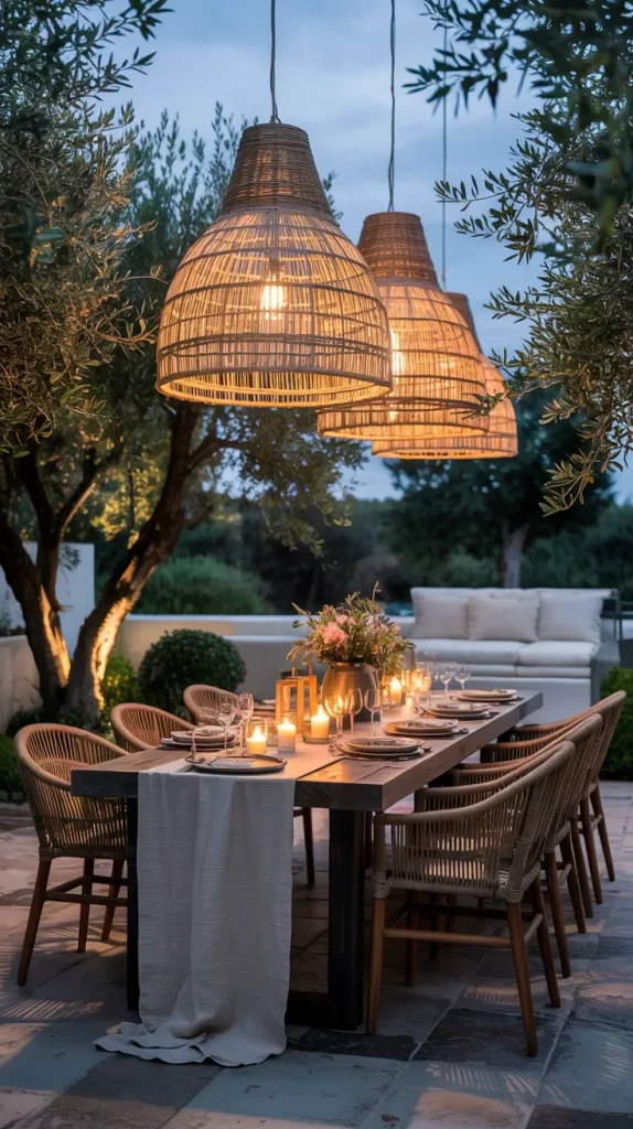 56 Rattan Outdoor Lighting Ideas 2026 For Cozy And Stylish Patios