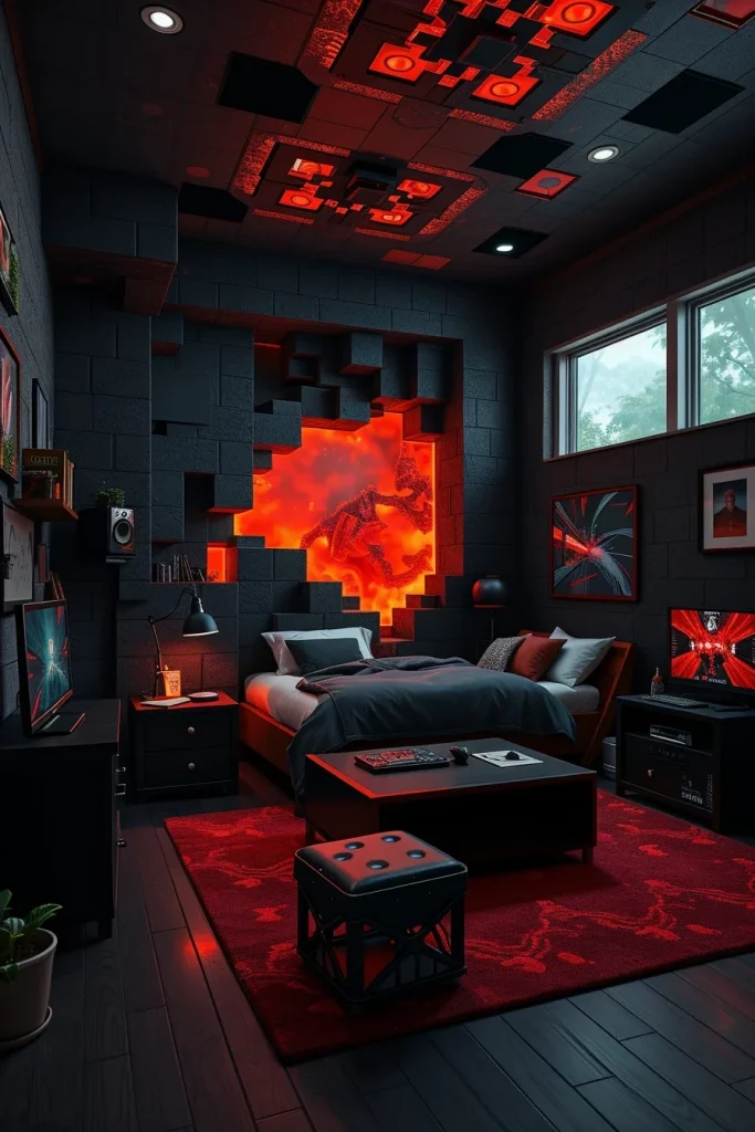58 Minecraft Bedroom Makeover For Boys Ideas That Look Fun And Creative