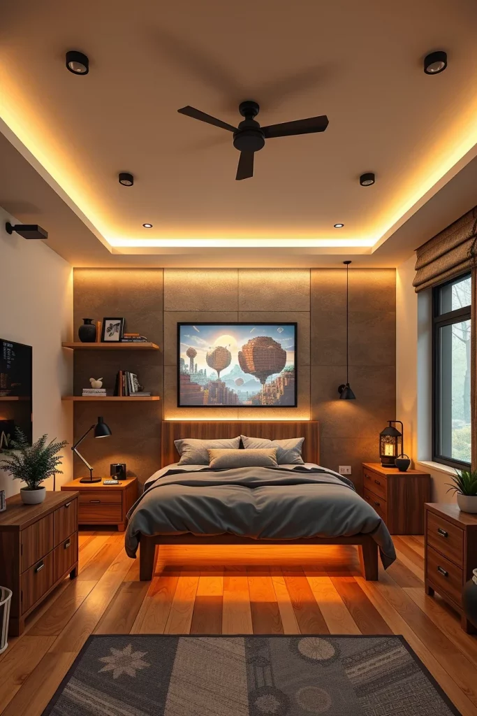 61 Modern Minecraft Bedroom Design Ideas For Stylish Gamer Rooms