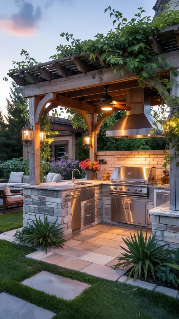 57 Outdoor Kitchen & BBQ Area Ideas 2026 For Stylish Backyard Living