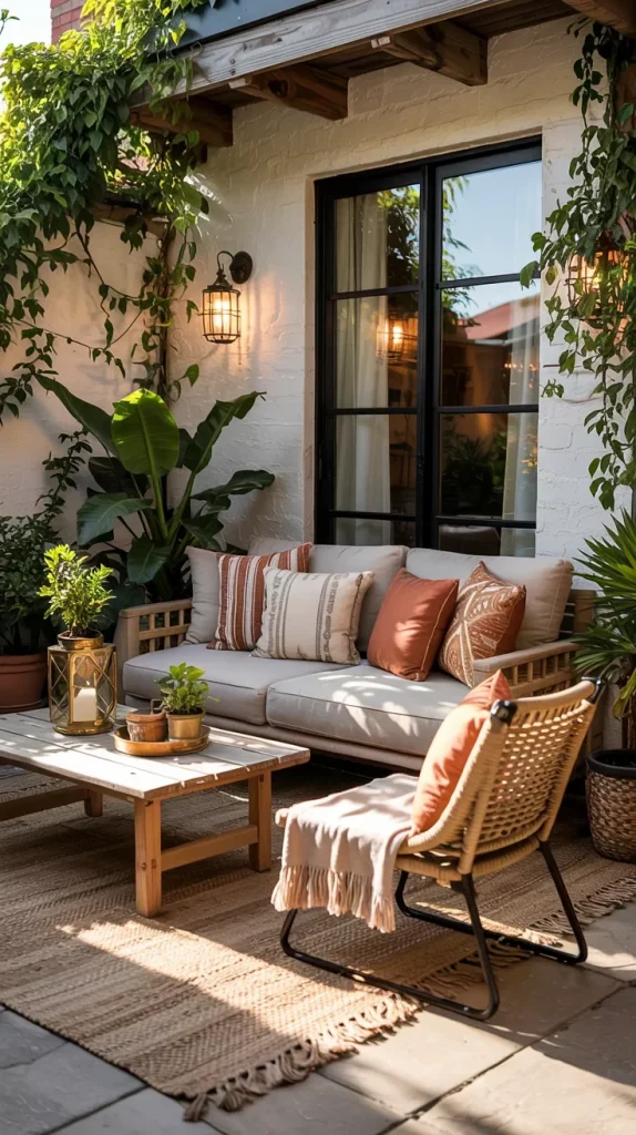 58 Boho And Cozy Patio Setups 2026 For A Stylish Outdoor Retreat