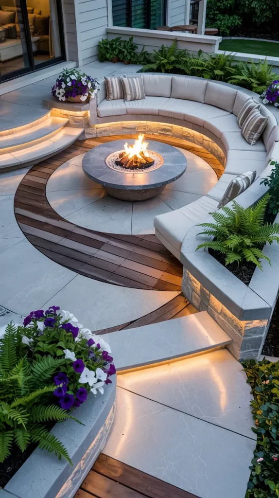 58 Curved Outdoor Seating 2026 Ideas For Stylish Backyard Living