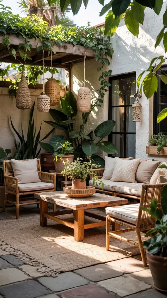 58 Boho And Cozy Patio Setups 2026 For A Stylish Outdoor Retreat