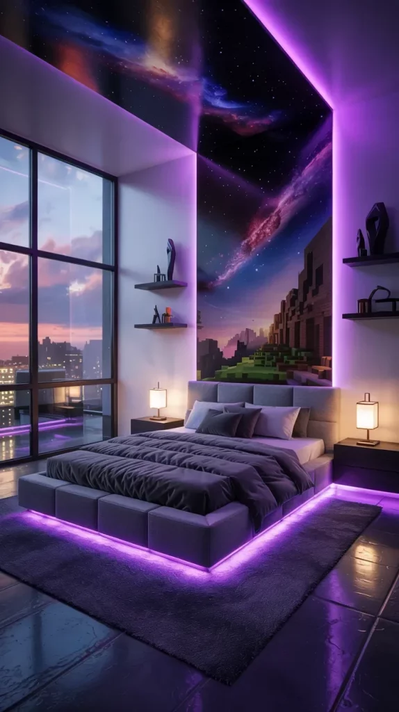 58 Creative Minecraft Bedroom Themes For The Ultimate Gamer Space
