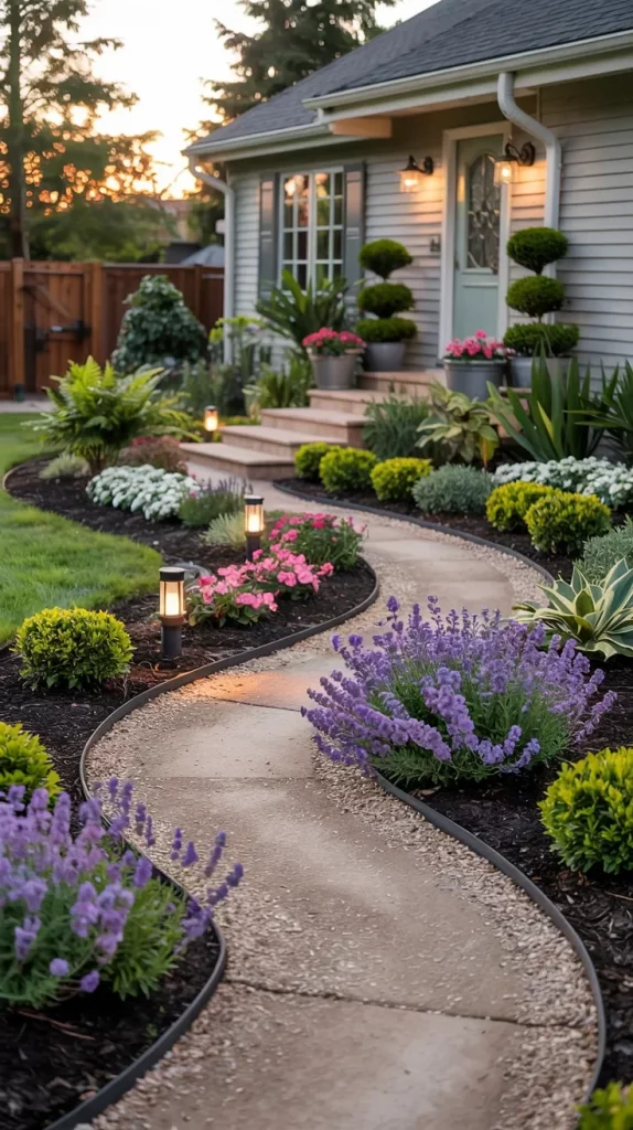 53 Curved Front Entrance Landscaping 2026 Ideas For Elegant Curb Appeal
