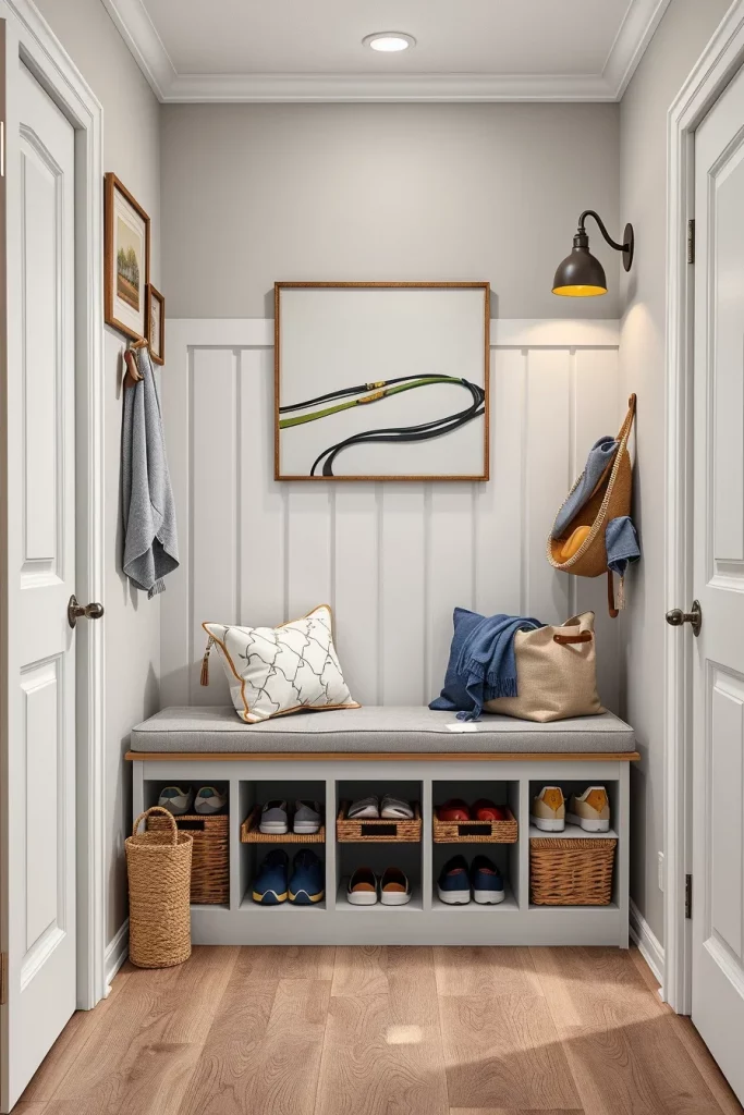55 Small Hallway Bench Decor Ideas For A Stylish And Functional Entryway