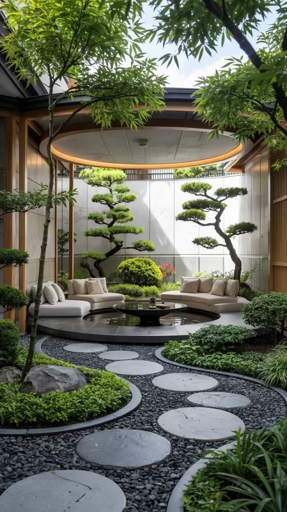57 Circular Patio Ideas 2026 for Stylish Modern Outdoor Living