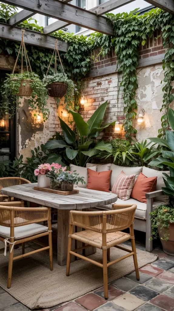 58 Boho And Cozy Patio Setups 2026 For A Stylish Outdoor Retreat