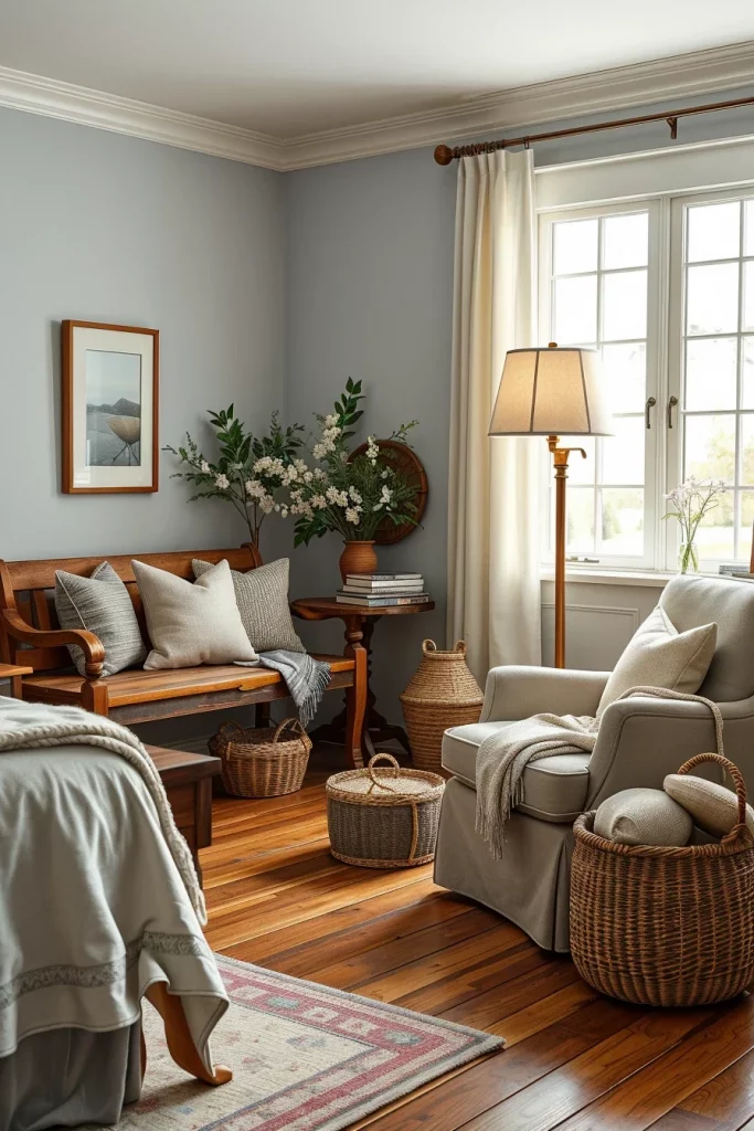 60 Cozy Farmhouse Barndominium Bedroom Decor Ideas For A Warm Rustic Retreat