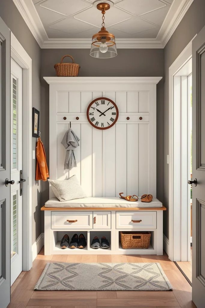 55 Small Hallway Bench Decor Ideas For A Stylish And Functional Entryway