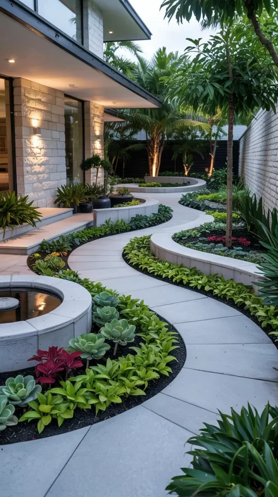 58 Modern Curved Garden Design 2026 Ideas For A Stylish Outdoor Retreat