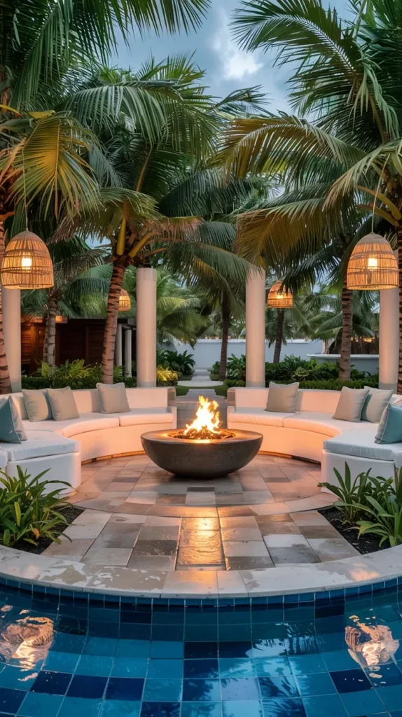 57 Circular Patio Ideas 2026 for Stylish Modern Outdoor Living