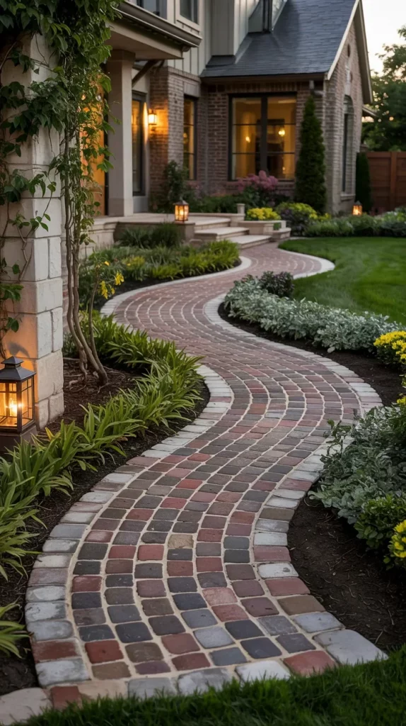 60 Curved Pathways And Entryways 2026 For Elegant Outdoor Design