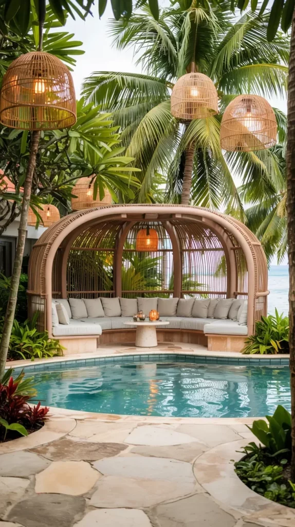 57 Circular Patio Ideas 2026 for Stylish Modern Outdoor Living