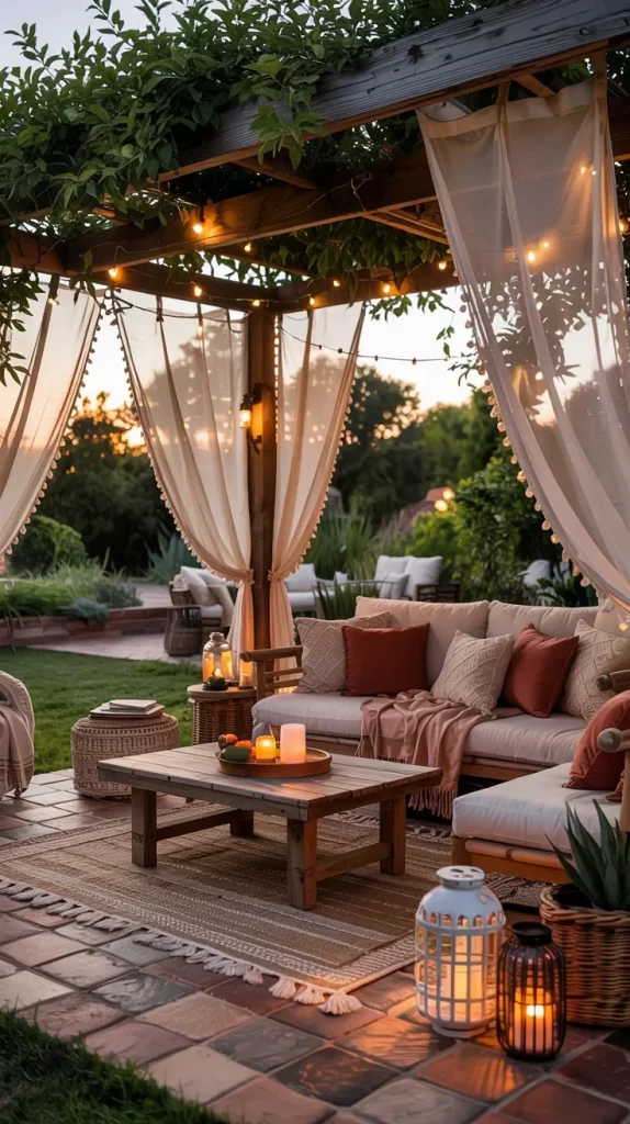 58 Boho And Cozy Patio Setups 2026 For A Stylish Outdoor Retreat